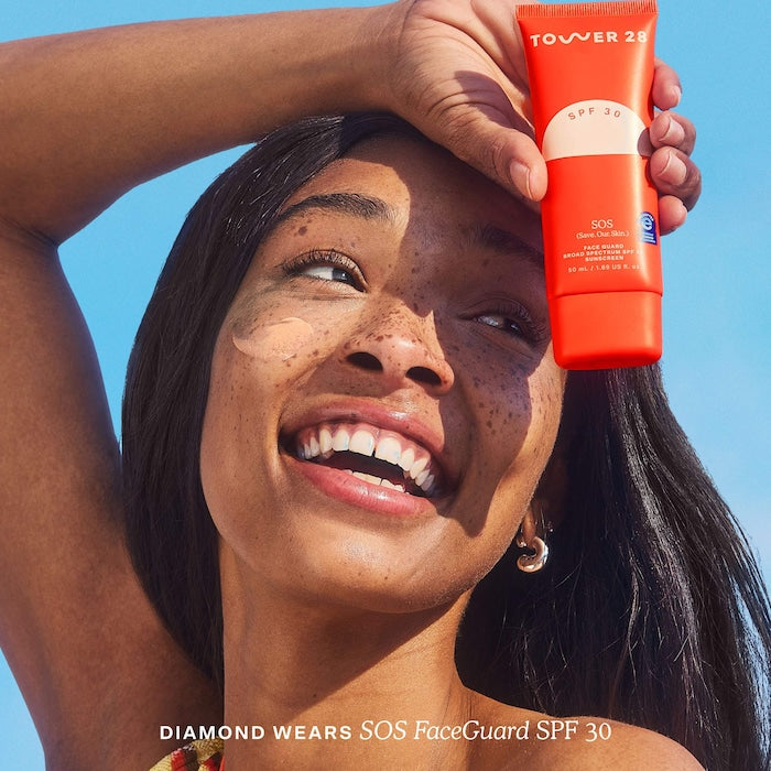 TOWER 28 BEAUTY🎈 SOS FaceGuard SPF 30 Mineral Sunscreen