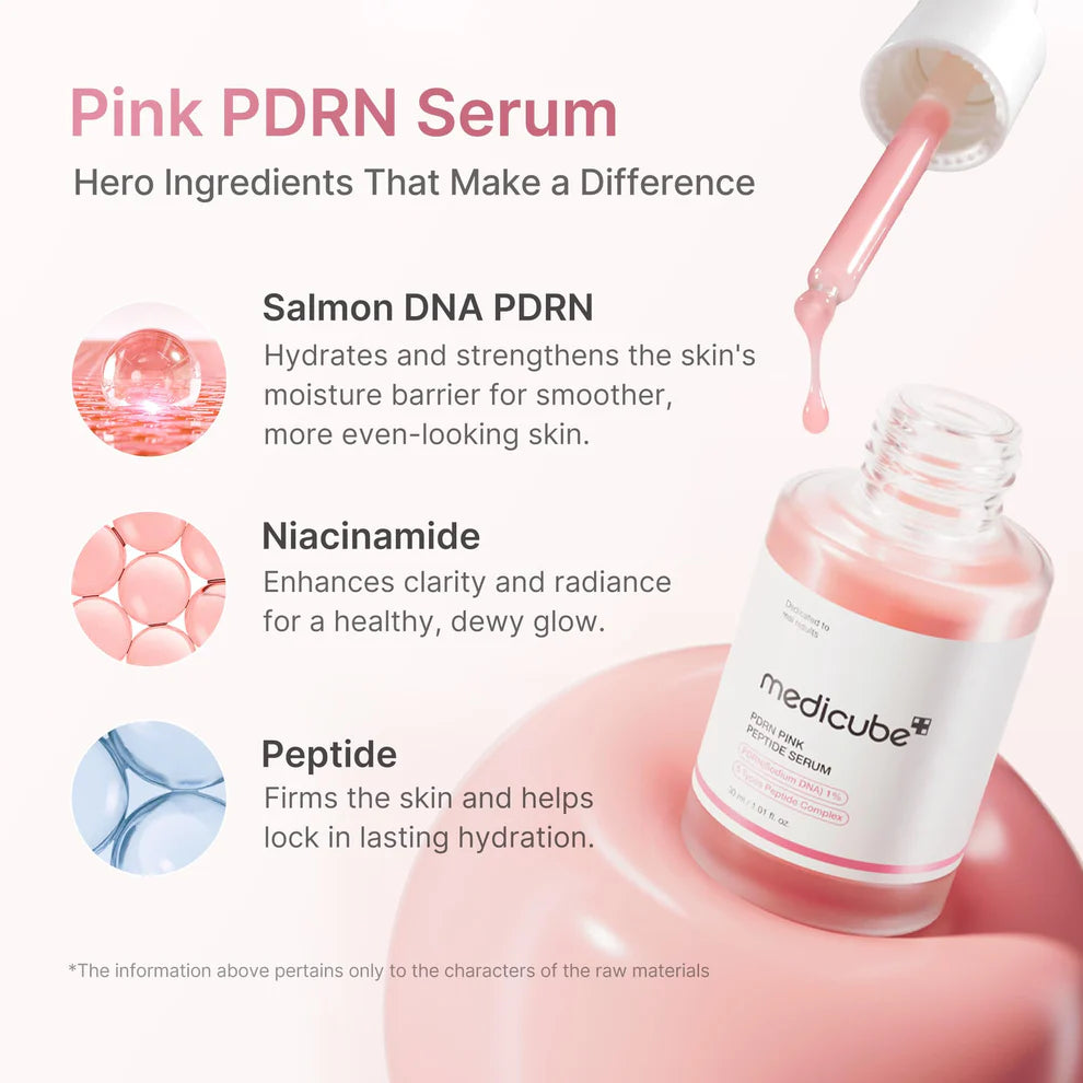 PDRN PINK PEPTIDE SERUM ✨ by MEDICUBE 💗