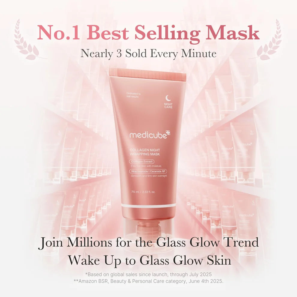 MEDICUBE Collagen Night Wrapping Mask 🩷🌙
